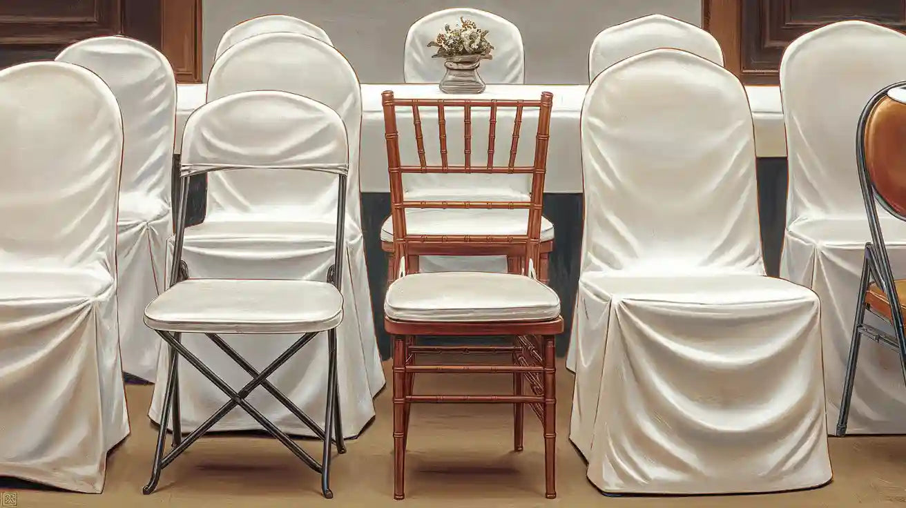 What Types of Chairs Can White Chair Covers Fit