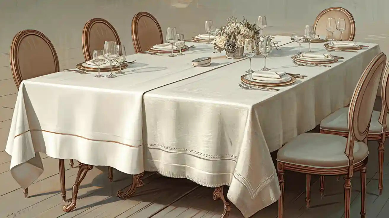Expert Comparison of Polyester and Linen White Rectangular Tablecloths