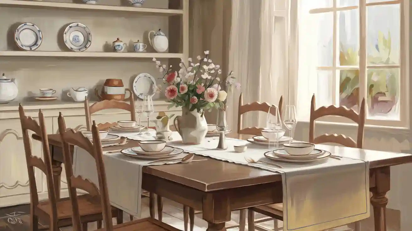 How to Transform Your Dining Space Using a French Country Tablecloth
