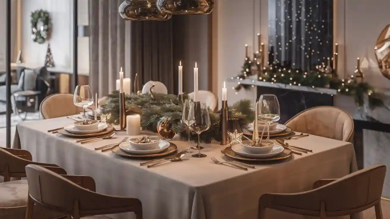 Recommended Rectangular Christmas Tablecloths for Modern and Classic Homes
