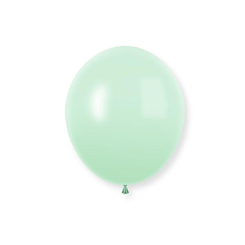 10" Latex Balloons 100 Pcs Macaroon Green