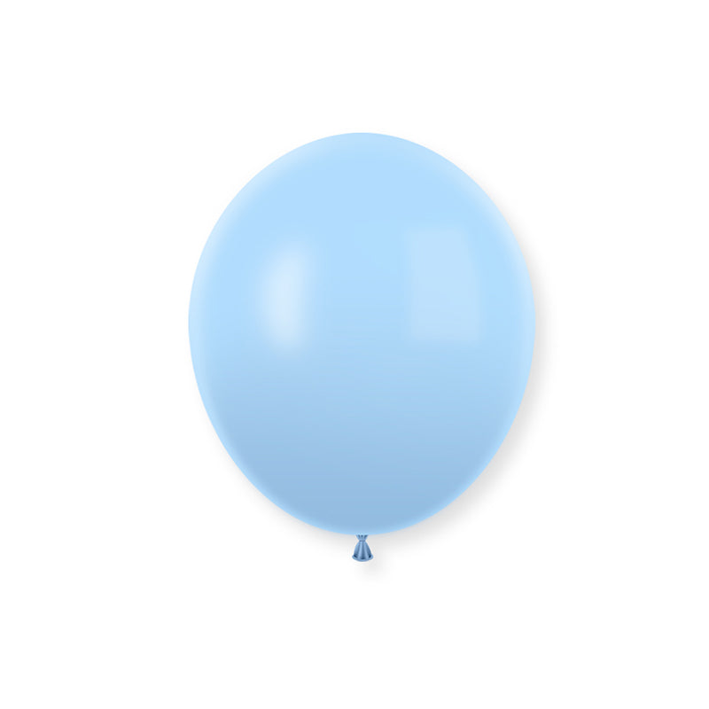 10" Latex Balloons 100 Pcs Macaroon Blue