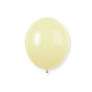 10" Latex Balloons 100 Pcs Macaroon Yellow