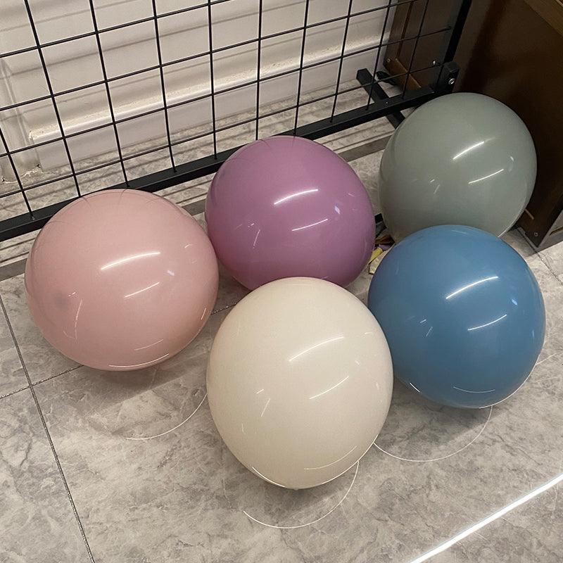 Round Pastel Dusk Latex Balloons for Birthday Decorations, Wedding, Graduation, Baby Shower, Anniversary, Bridal Shower, Party Celebrations