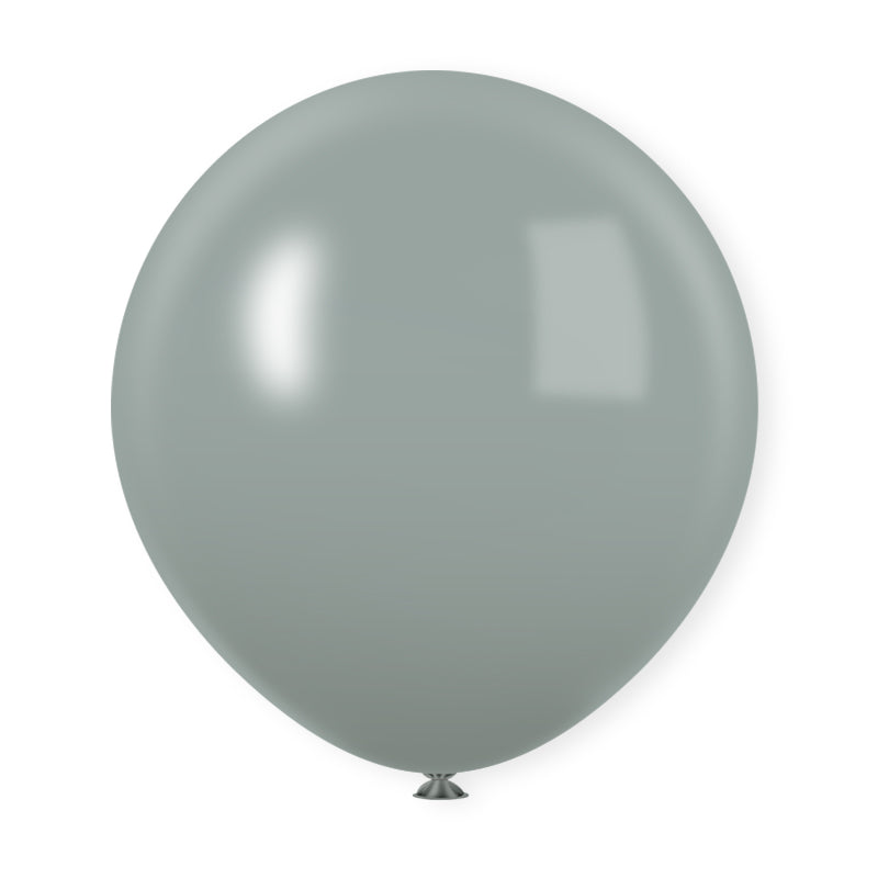 18" Latex Balloons 10 Pcs Pastel Dusk Green