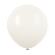 18" Latex Balloons 10 Pcs Pastel Dusk White