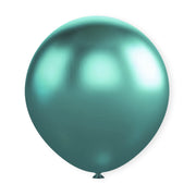 18" Latex Balloons 10 Pcs Chrome Green