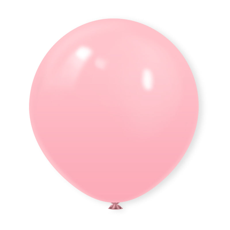 Matte 18" Latex Balloons 10 Pcs Baby Pink
