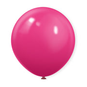 Matte 18" Latex Balloons 10 Pcs Berry