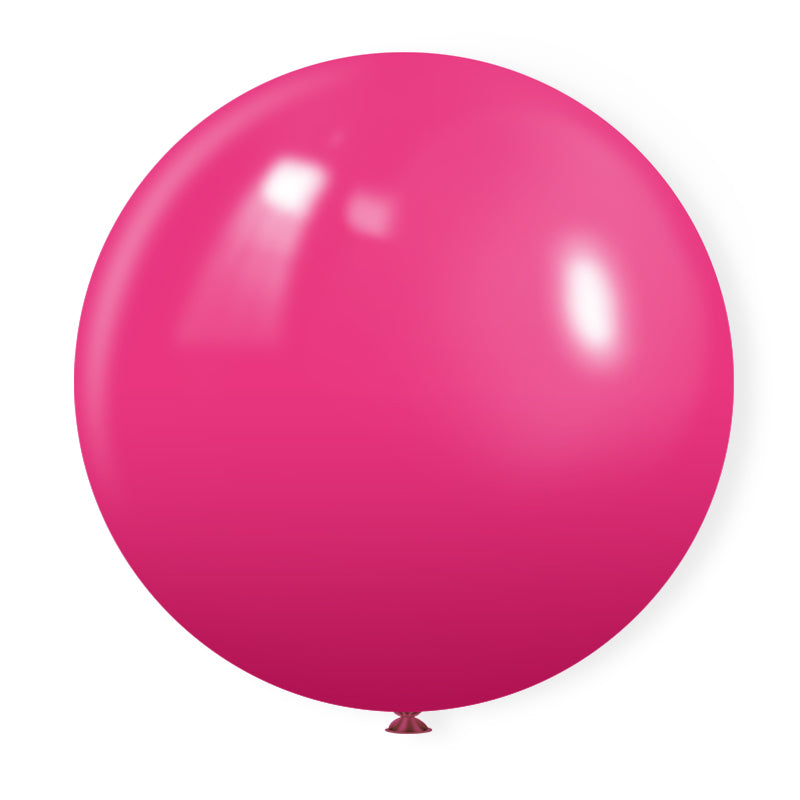 Matte 36" Latex Balloons 5 Pcs Berry