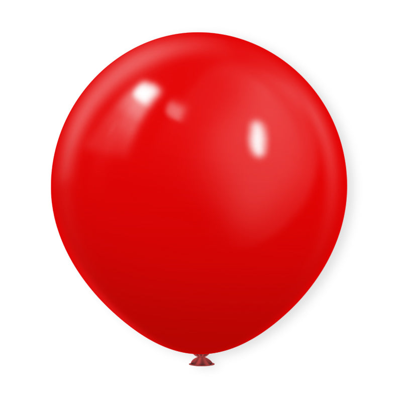 Matte 18" Latex Balloons 10 Pcs China Red