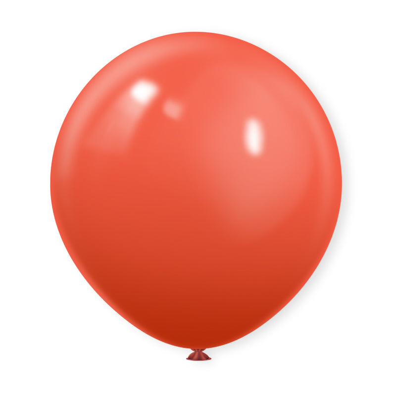 Matte 18" Latex Balloons 10 Pcs Coral