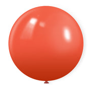 Matte 36" Latex Balloons 5 Pcs Coral