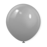 Matte 18" Latex Balloons 10 Pcs Gray