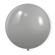 Matte 36" Latex Balloons 5 Pcs Gray