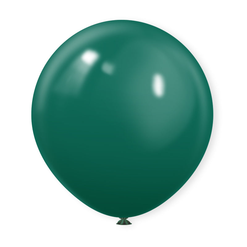 Matte 18" Latex Balloons 10 Pcs Hunter Green