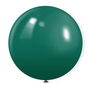 Matte 36" Latex Balloons 5 Pcs Hunter Green