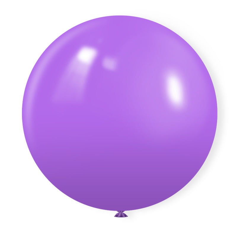 Matte 36" Latex Balloons 5 Pcs Lavender