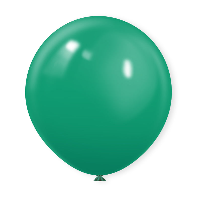 Matte 18" Latex Balloons 10 Pcs Mid Green
