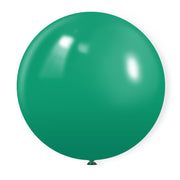 Matte 36" Latex Balloons 5 Pcs Mid Green