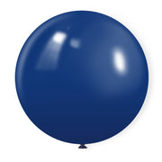 Matte 36" Latex Balloons 5 Pcs Navy Blue