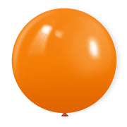 Matte 36" Latex Balloons 5 Pcs Orange