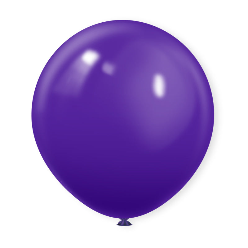 Matte 18" Latex Balloons 10 Pcs Purple