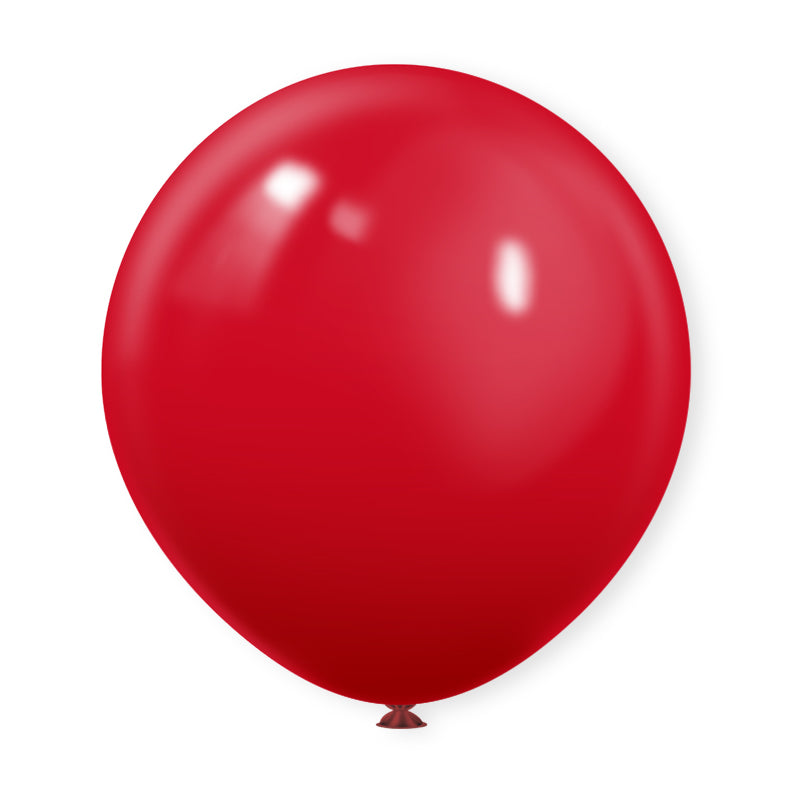 Matte 18" Latex Balloons 10 Pcs Red