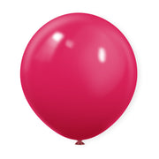 Matte 18" Latex Balloons 10 Pcs Wild Red