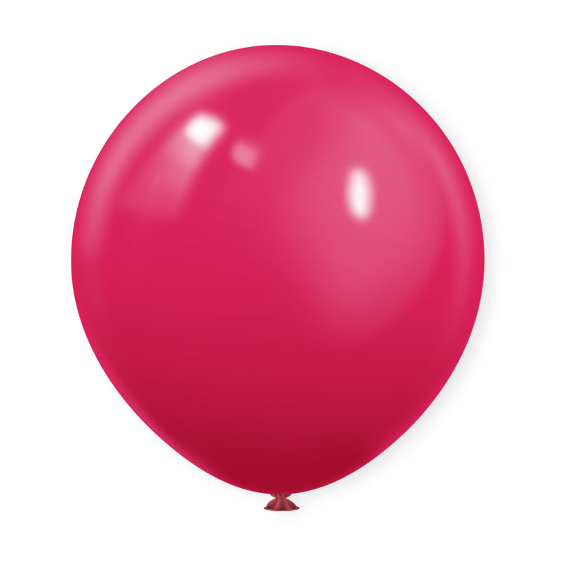 Matte 18" Latex Balloons 10 Pcs Wild Red