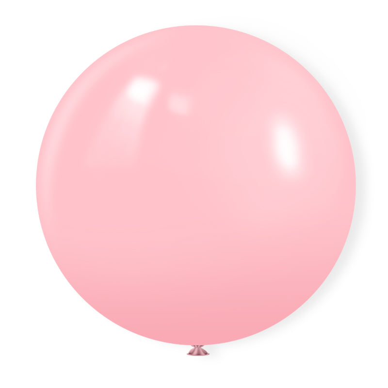 Matte 36" Latex Balloons 5 Pcs Baby Pink