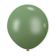 18" Latex Balloons 10 Pcs Retro Avocado Green