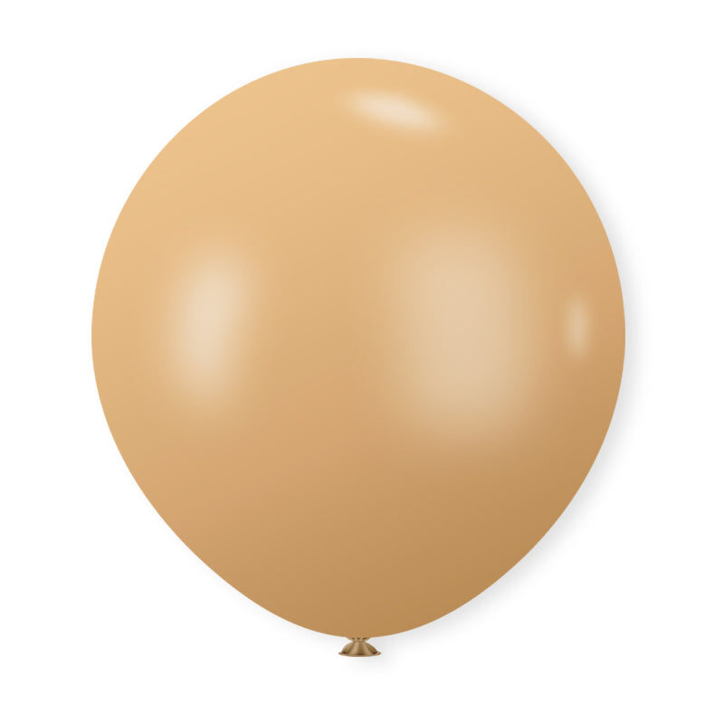18" Latex Balloons 10 Pcs Retro Blush