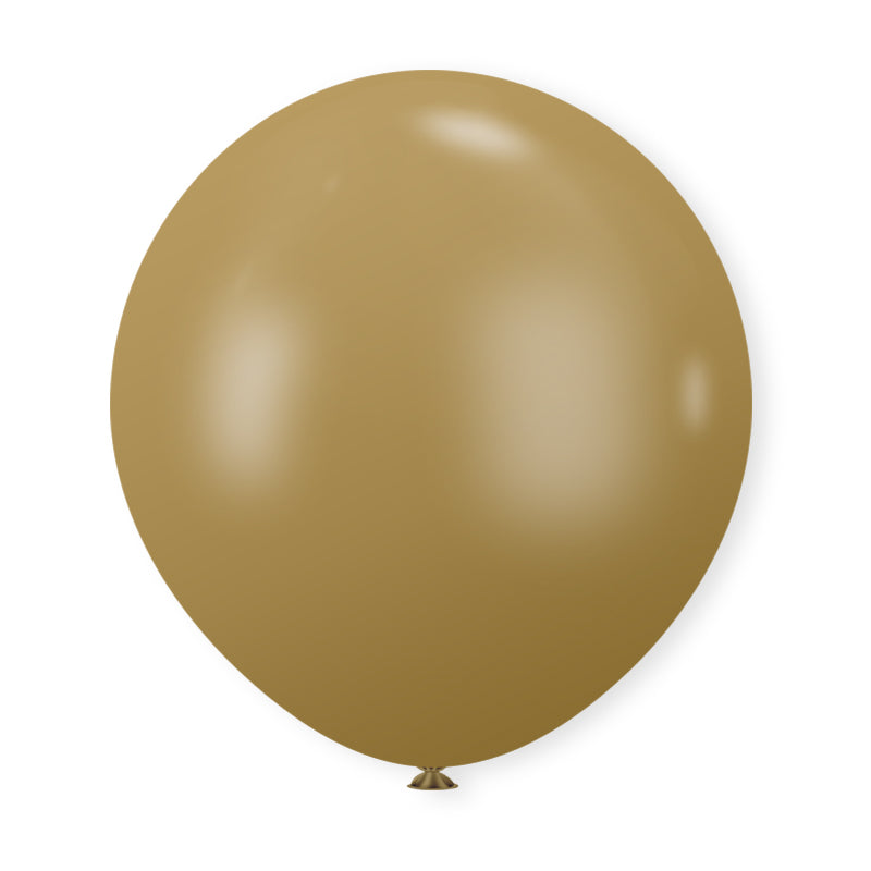 18" Latex Balloons 10 Pcs Retro Coffee