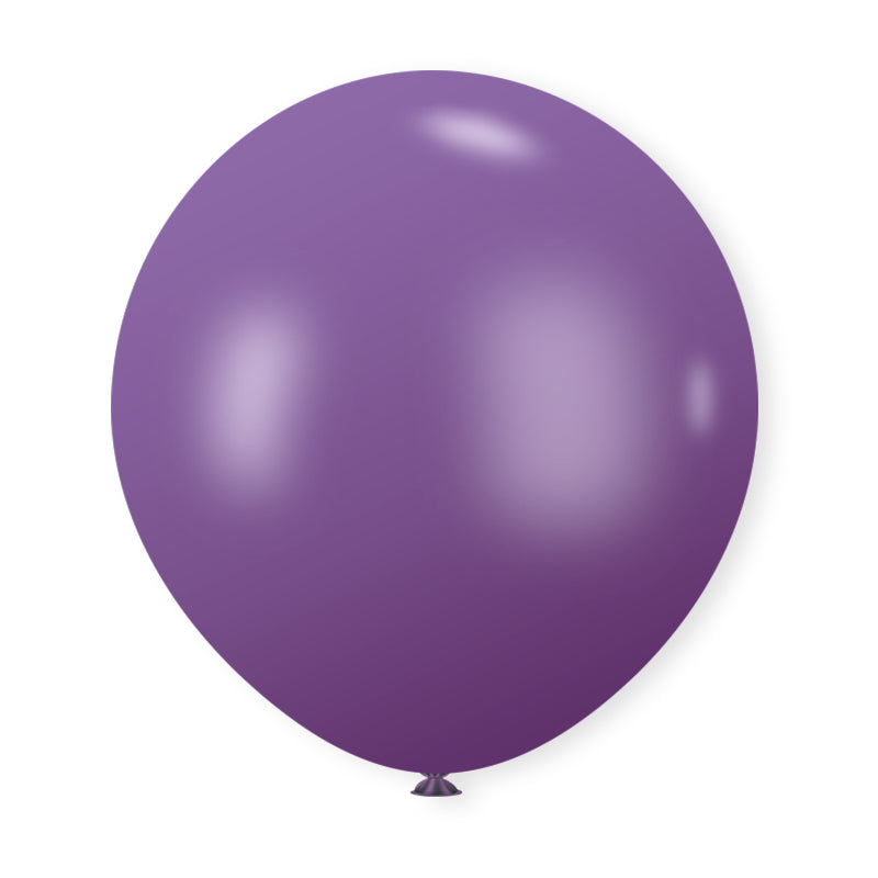 18" Latex Balloons 10 Pcs Retro Light Purple