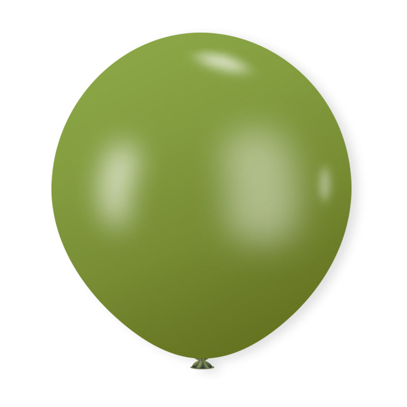 18" Latex Balloons 10 Pcs Retro Matcha