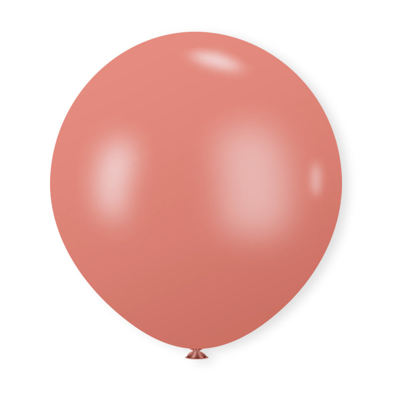 18" Latex Balloons 10 Pcs Retro Rosewood