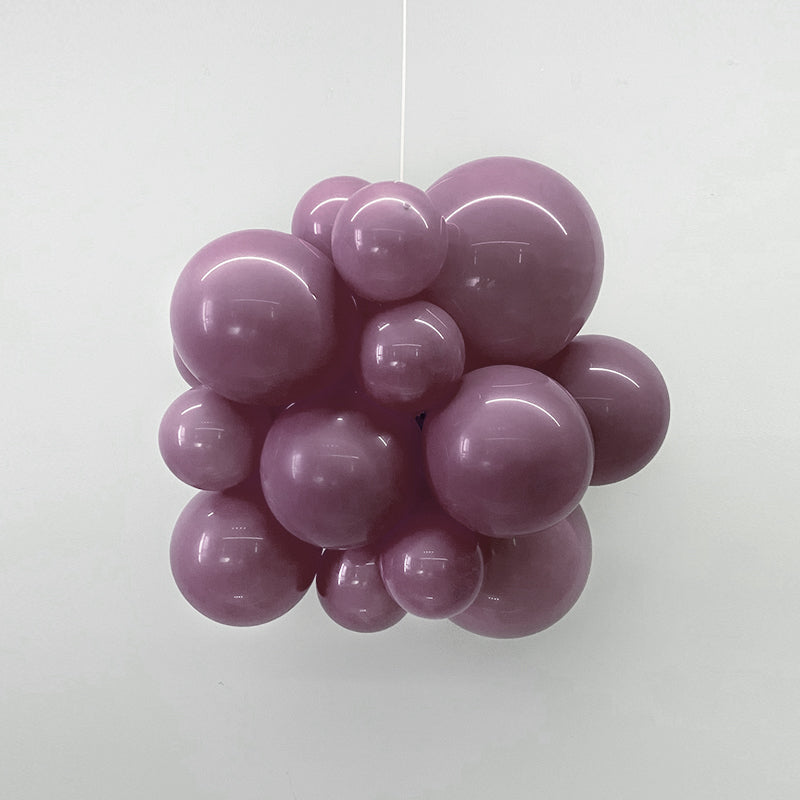 10" Latex Balloons 100 Pcs Pastel Dusk Purple
