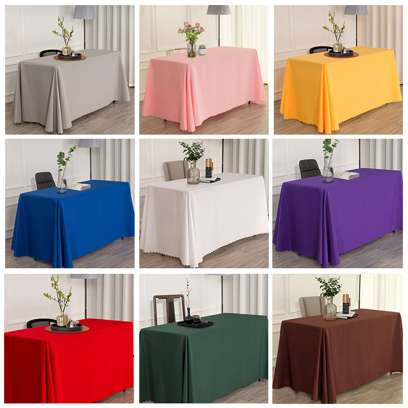 Polyester Rectangular Tablecloth 50"x120" Beige