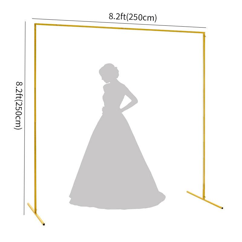Heavy Duty Metal Square Balloon Flower Frame Photo Backdrop Stand 8.2ft