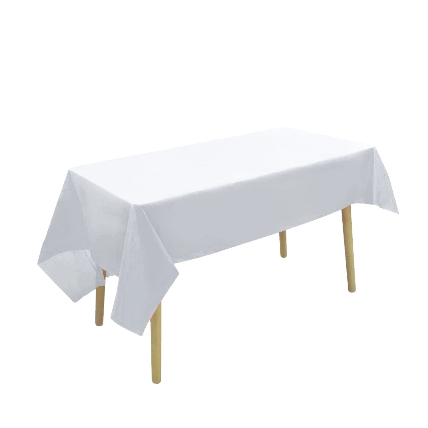 Plastic Tablecloths Disposable Table Cloths Rectangle Party Table Covers