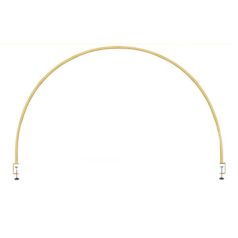 4ftx6ft Gold Round Top Balloon Arch Flower Stand