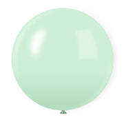 36" Latex Balloons 5 Pcs Macaroon Green