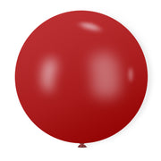 36" Latex Balloons 5 Pcs Retro Garnet