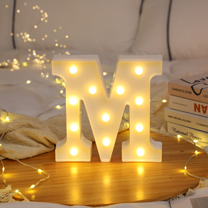 3D Marquee Gold with Warm White 6"