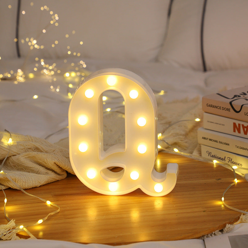 3D Marquee Gold with Warm White 6"