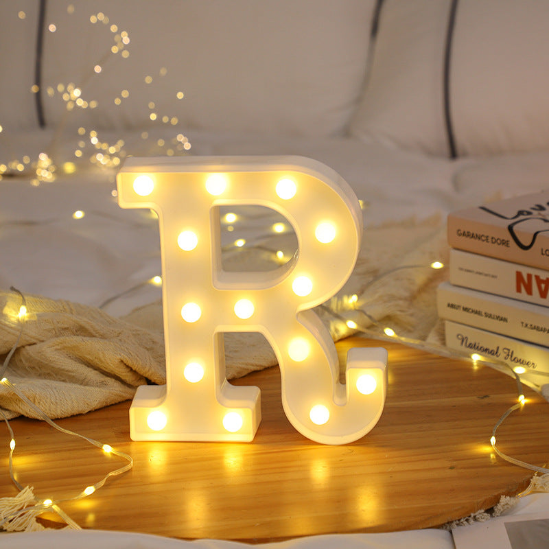 3D Marquee Gold with Warm White 6"