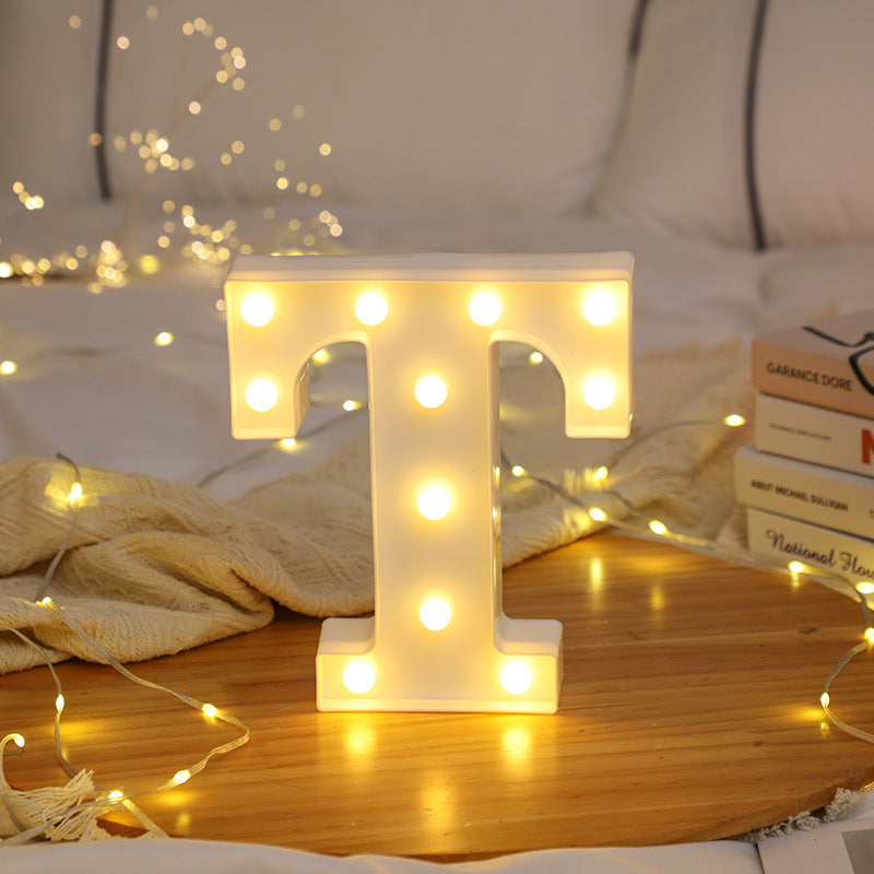 3D Marquee Gold with Warm White 6"