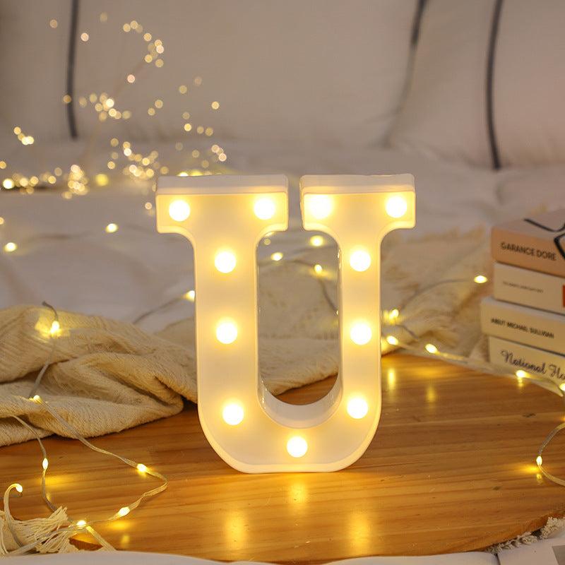 3D Marquee Gold with Warm White 6"