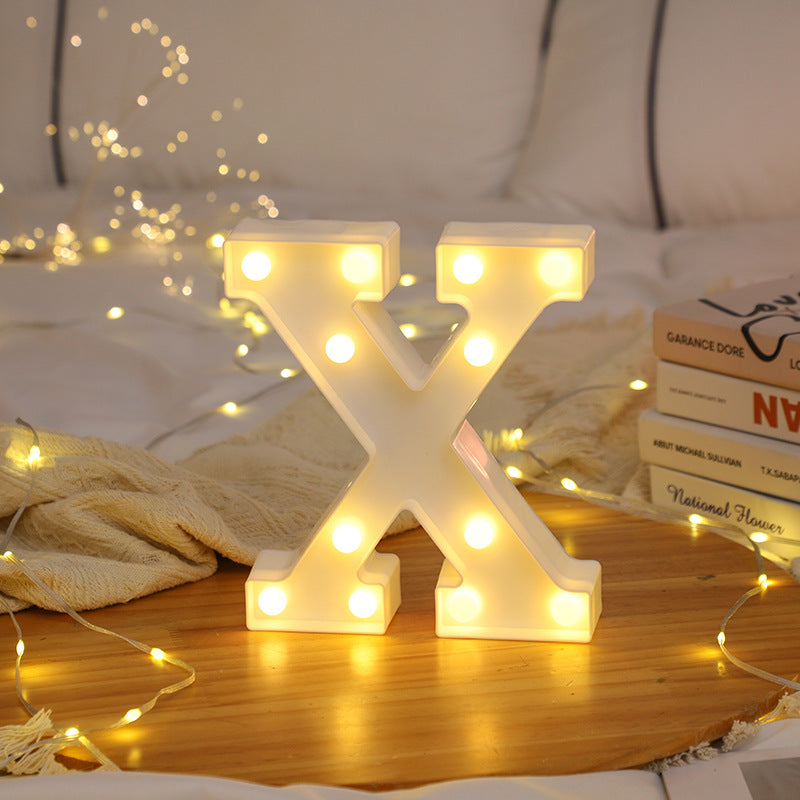 3D Marquee Gold with Warm White 6"